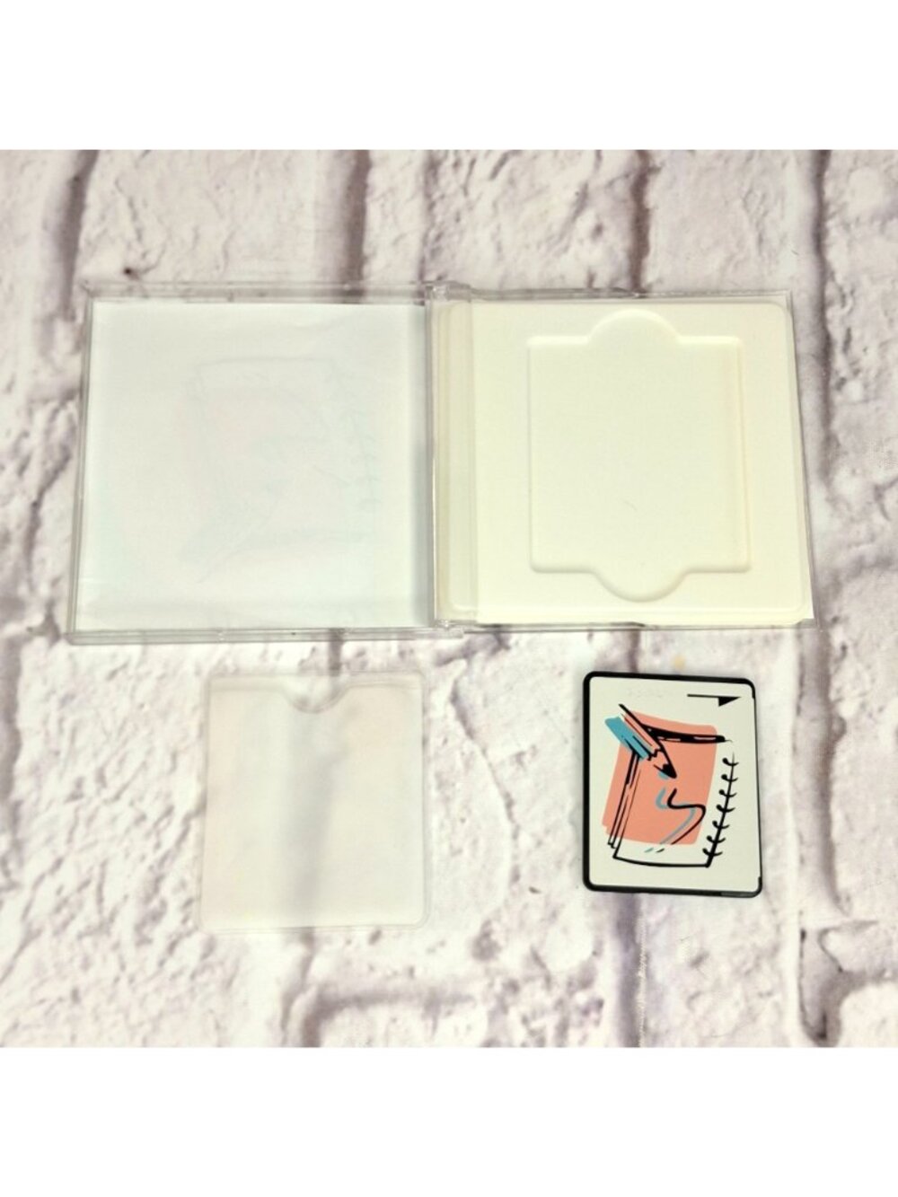 Vintage Bernina Brother Industries Rewritable Embroidery Machine Design Card - Picture 4 of 6